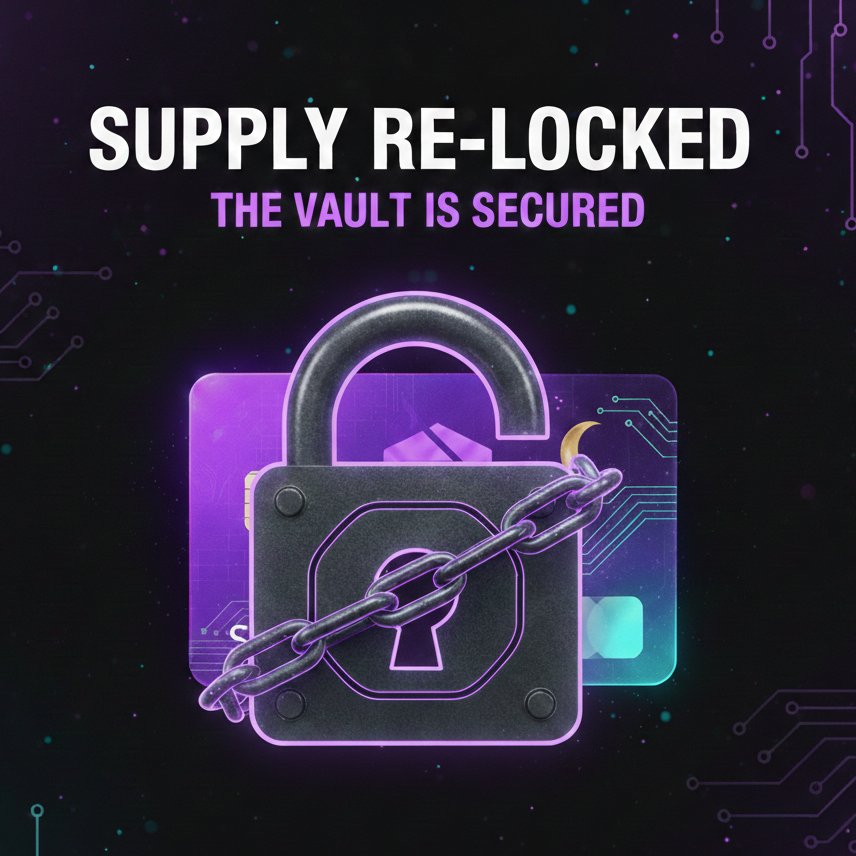 SUPPLY SECURED. VAULT LOCKED. 🔒🗝️

We just finished re-locking the supply. At PrivatePay, we aren't looking for a quick exit—we are building a legacy.

Every step we take is to ensure the stability of the $PP ecosystem and the trust of our holders. The vault is closed, and we