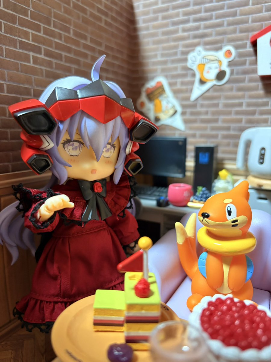 新しい表情届きました☺✨✨✨ 宝石パーツ…いいですねぇ… 2枚目の