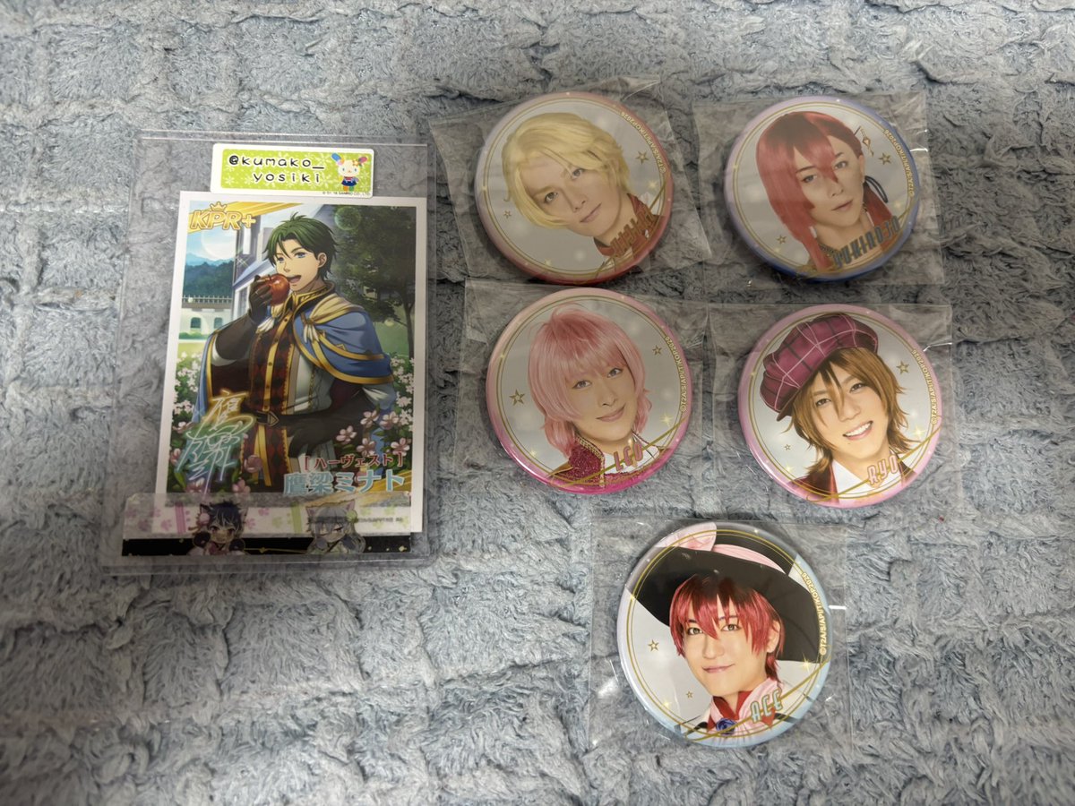 ブタツア 豚ツア 舞台キンプリ キンツア 缶バッジ 聖 ユキノジョウ