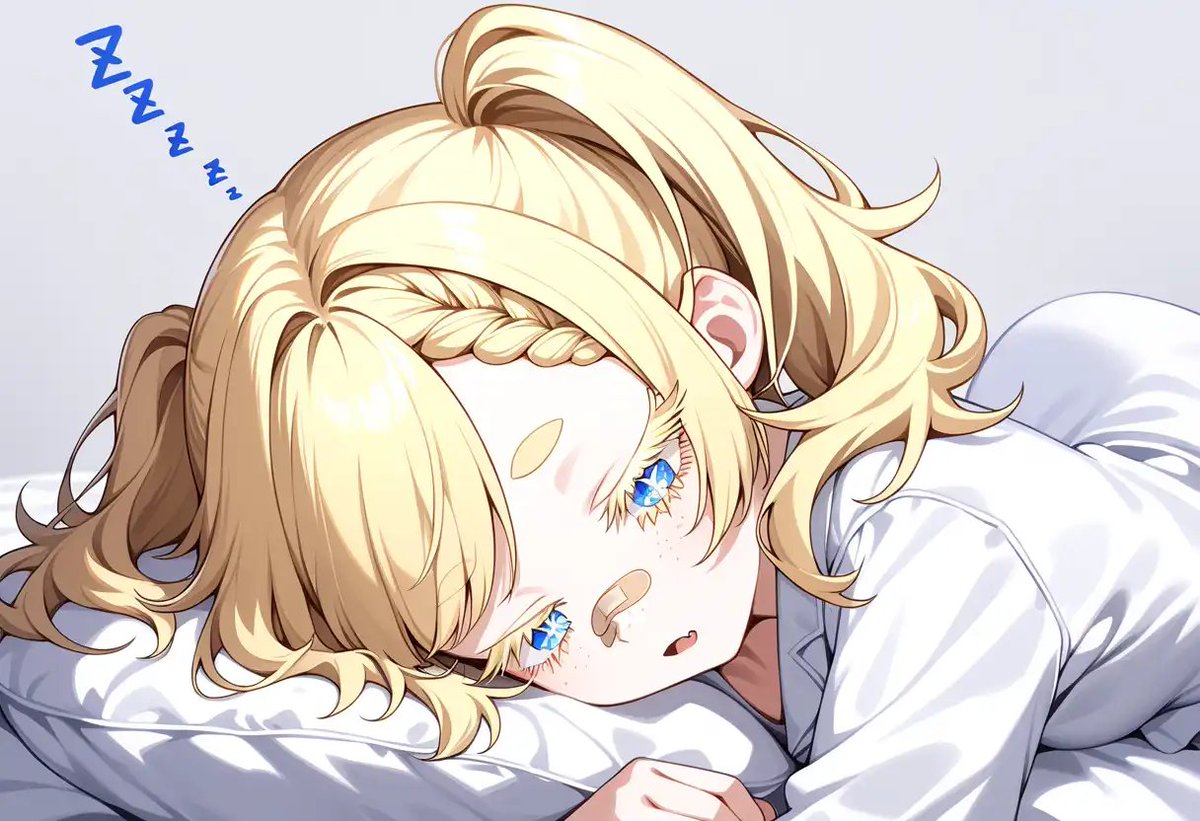 おやすみなさい… Zzz…(¦3[···]) #Days_AI #AIイラスト #何か貼って寝ろ
