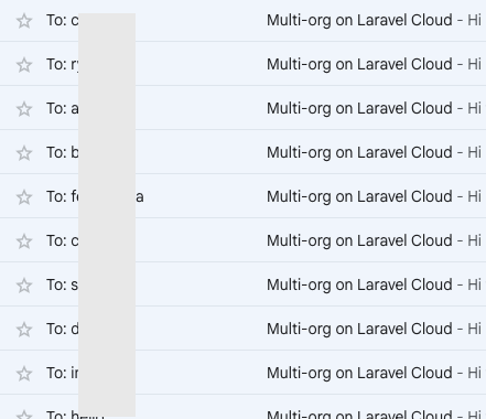 Whenever we ship something at <a href="/laravelphp/">Laravel</a>, I like to personally email every person who requested the feature (or flagged the bug).

I love doing this.

It's not scalable and I don't care.