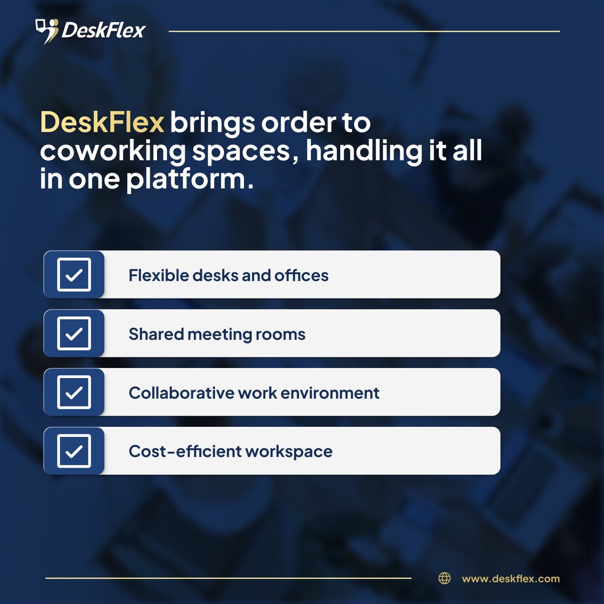 DeskFlex tweet media