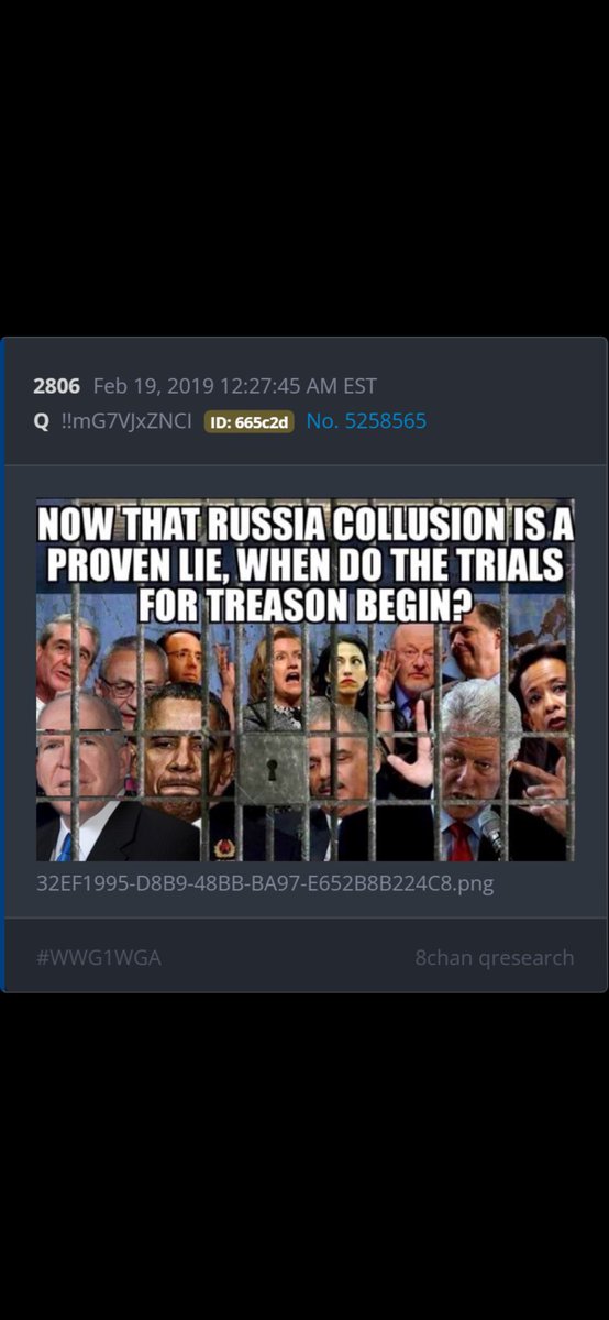 deceanne's tweet image. Confirmation noted!

Dark to light
All lies will be revealed !

Let the Gitmo trubunals commence!

#Treason #DeepState #NCSWIC