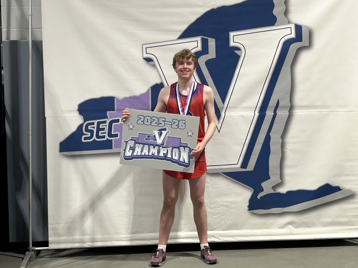 FCSDSports's tweet image. Congratulations to Jackson on his @SecVAthletics title in the 1000! @FCSDtweets