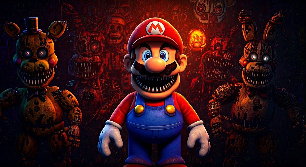 Assaultix's tweet photo. NEW VIDEO OUT NOW:
FIVE NIGHT'S AT MARIO'S NIGHTS 6-7) yes, 6-7, im sorry...
https://t.co/m9m4XgTFCs https://t.co/O55XthMyJM