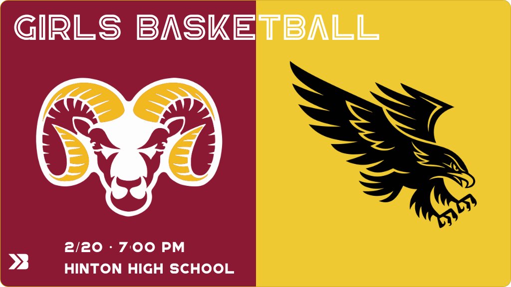 HintonGirlsBB's tweet photo. 🏀Game Day Info🏀
📅Friday, February 20th
📍Hinton, IA - HS Gym

Class 2A - Region 3 Semifinal
#1 Hinton (18-1) vs MVAOCOU (14-6)
Tip at 7:00 PM

🎟️$8 - https://t.co/HrhwzzHZeL

Can't make it? Catch the action live from...
KLEM Radio
📻1410 AM and 96.9 FM
💻https://t.co/Im9vXt7mra

Midwest Sports+
💻https://t.co/ECOq2wesaT