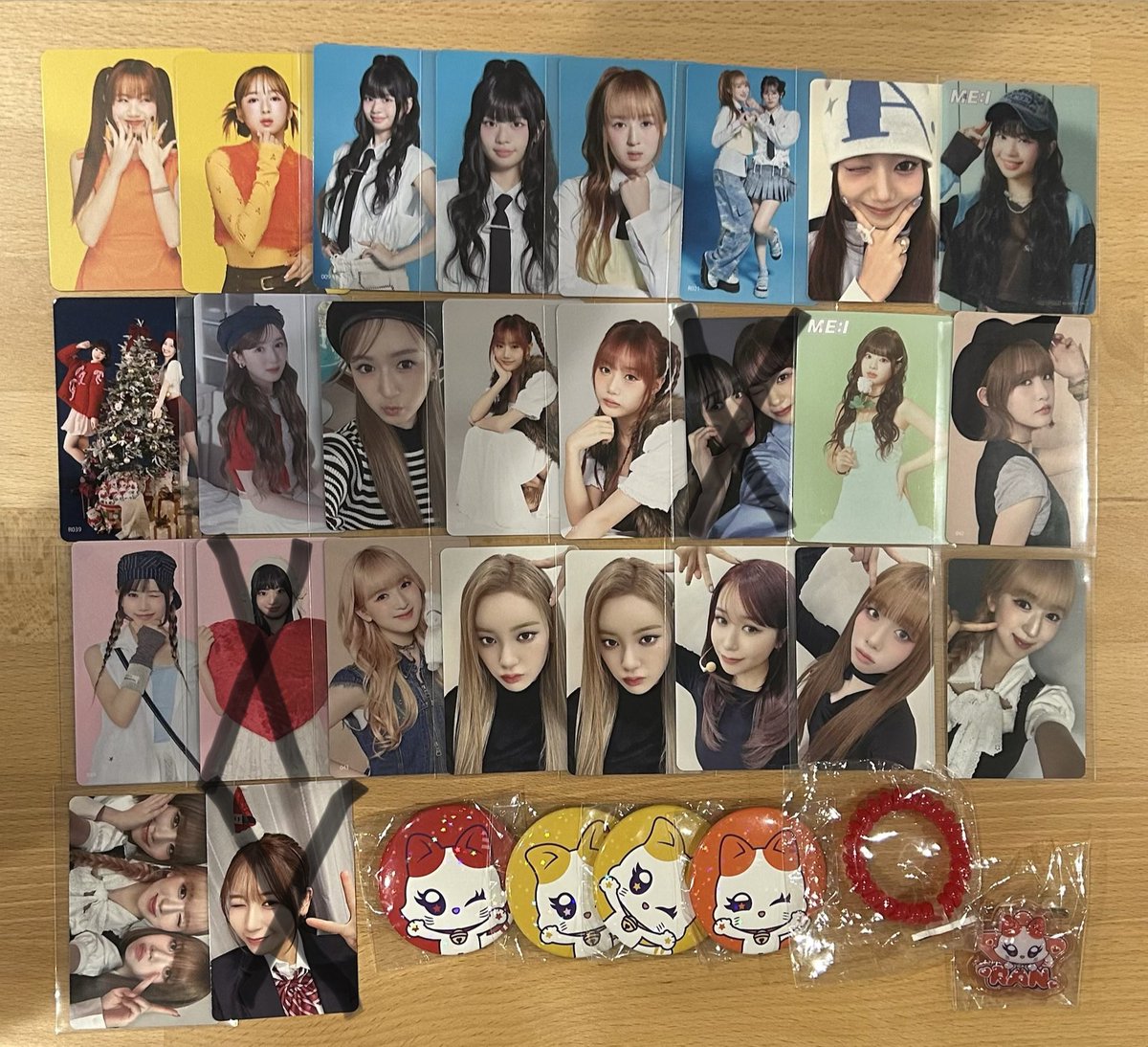 最新】ME:I ミーアイ 過去 グッズ トレカ交換 【譲】1、2枚目(レート