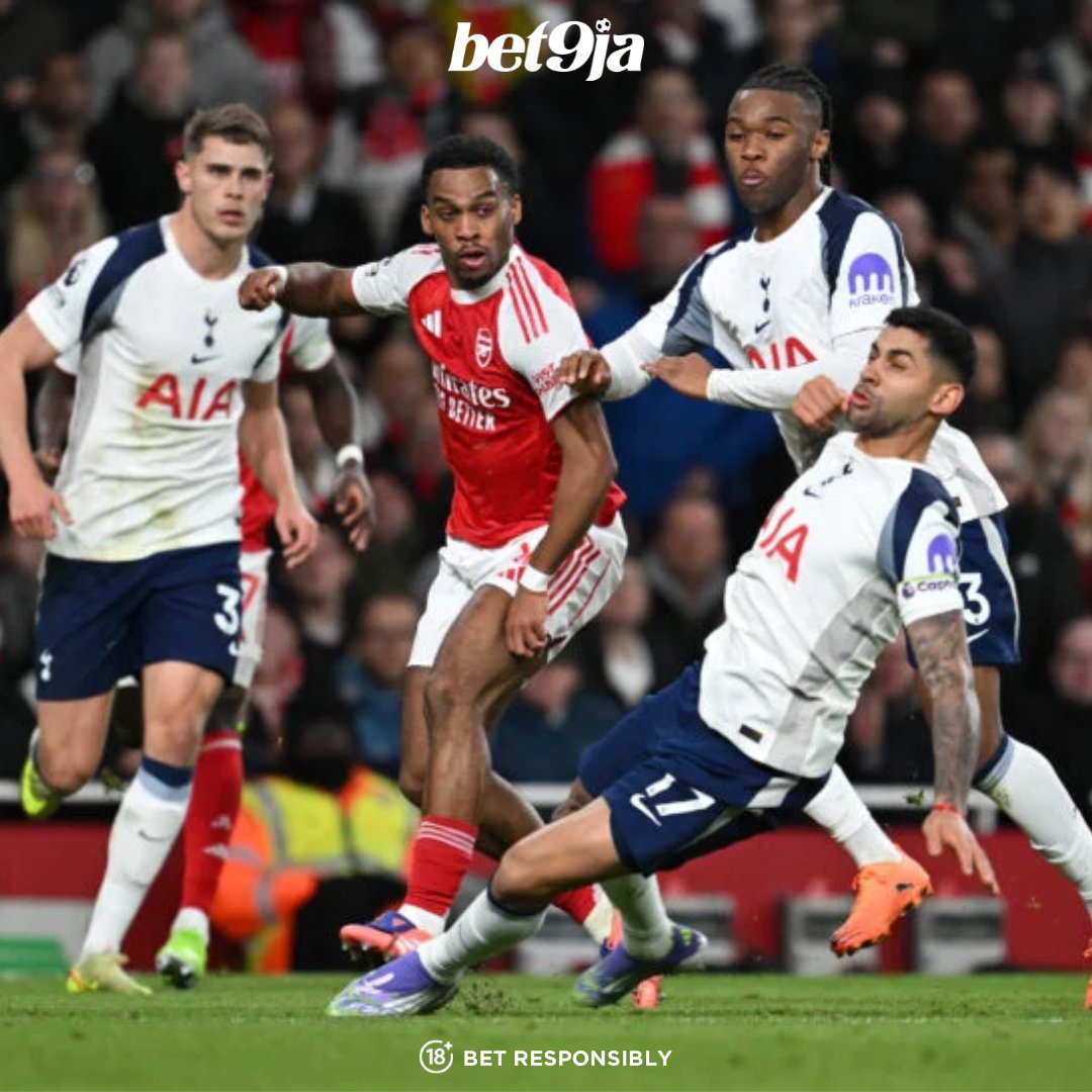 Bet9jaOfficial's tweet photo. Win an ₦5,000 Free Bet in our North London Derby quiz! 👇