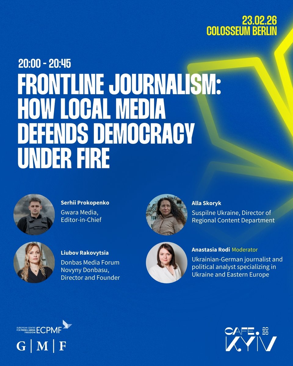 European Centre for Press and Media Freedom tweet media