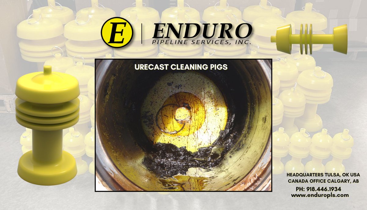 What makes a cleaning pig perform? Material, design, and build. Order durable UreCast pigs now! 🛒🔗 shopenduro.com/collections/ur… #PipelineCleaning #PipelineIntegrity #PiggingTools #UreCast #PipelineMaintenance #OilAndGas #FieldReady #BuiltToLast
