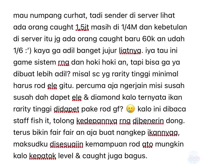 FISH IT FESS ‼️ WTT CANTUMIN UNAME tweet media