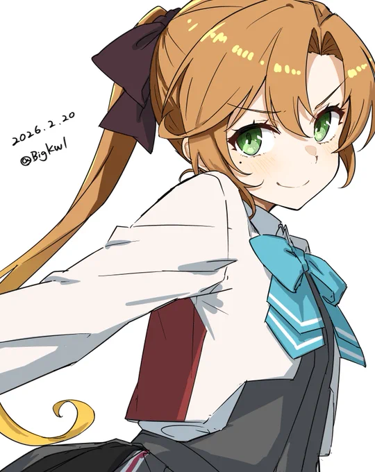 秋雲 #艦これ版深夜の真剣お絵描き60分一本勝負 #艦これ版真剣お絵描き60分一本勝負_20260220