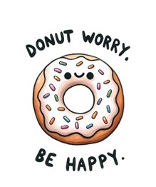 Currently choosing joy (and some donuts) 🍩

#FoodPun