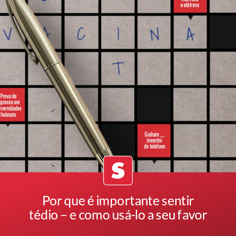Por que é importante sentir tédio – e como usá-lo a seu favor

Às vezes, tudo o que você precisa é não fazer nada. Entenda por que ficar entediado é uma vantagem evolutiva – e como o celular atrapalha esse processo...

📖 Leia a matéria no link - mrf.lu/z4Ym