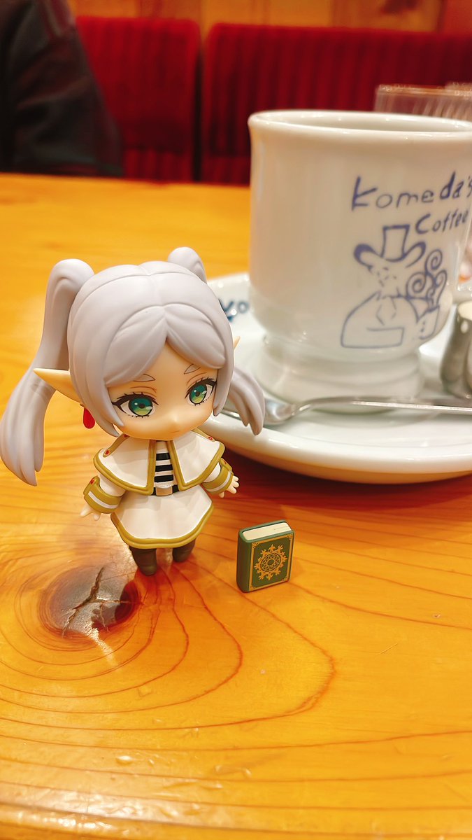 CedarM2's tweet photo. フリーレンとコメダ珈琲
#フリーレン https://t.co/Tk0CxGZYuz