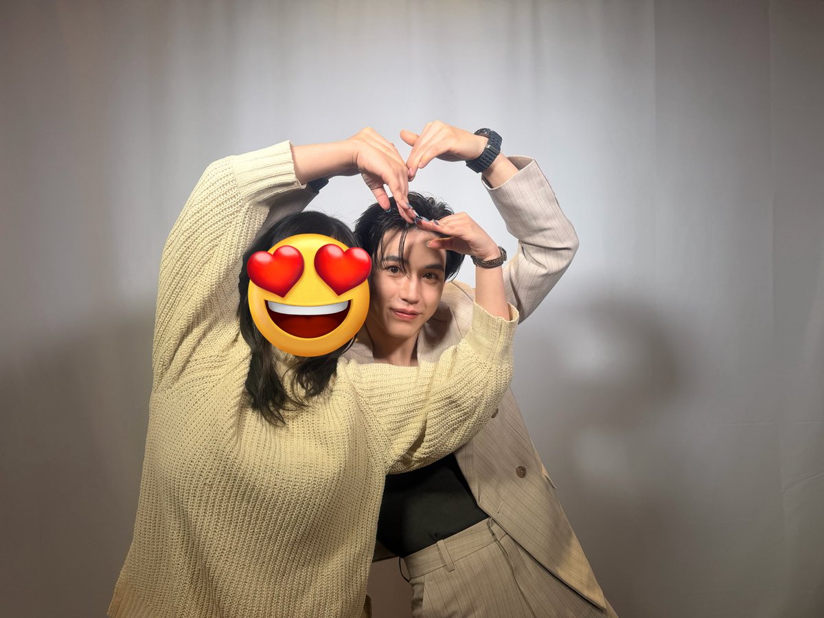 Taynew 初ツーショット！ そしたら見事に違うものを引いてくれた2人