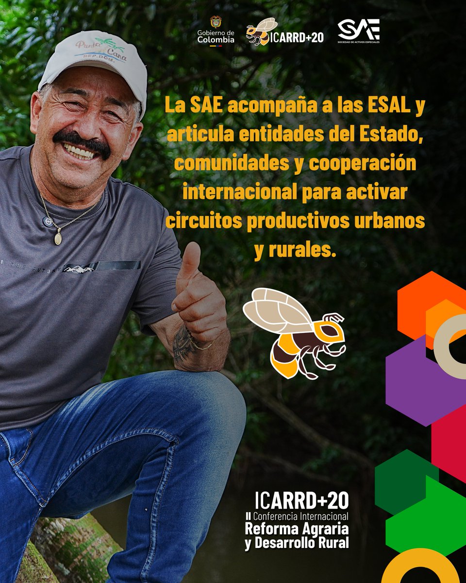activosSAE's tweet photo. La articulación es uno de nuestros mayores logros.
Trabajamos de la mano con organizaciones sociales, entidades públicas y cooperación internacional para activar iniciativas productivas sostenibles en el campo y la ciudad.

#ICARRD20 #TierraParaLaVida https://t.co/yufEwPWNNV
