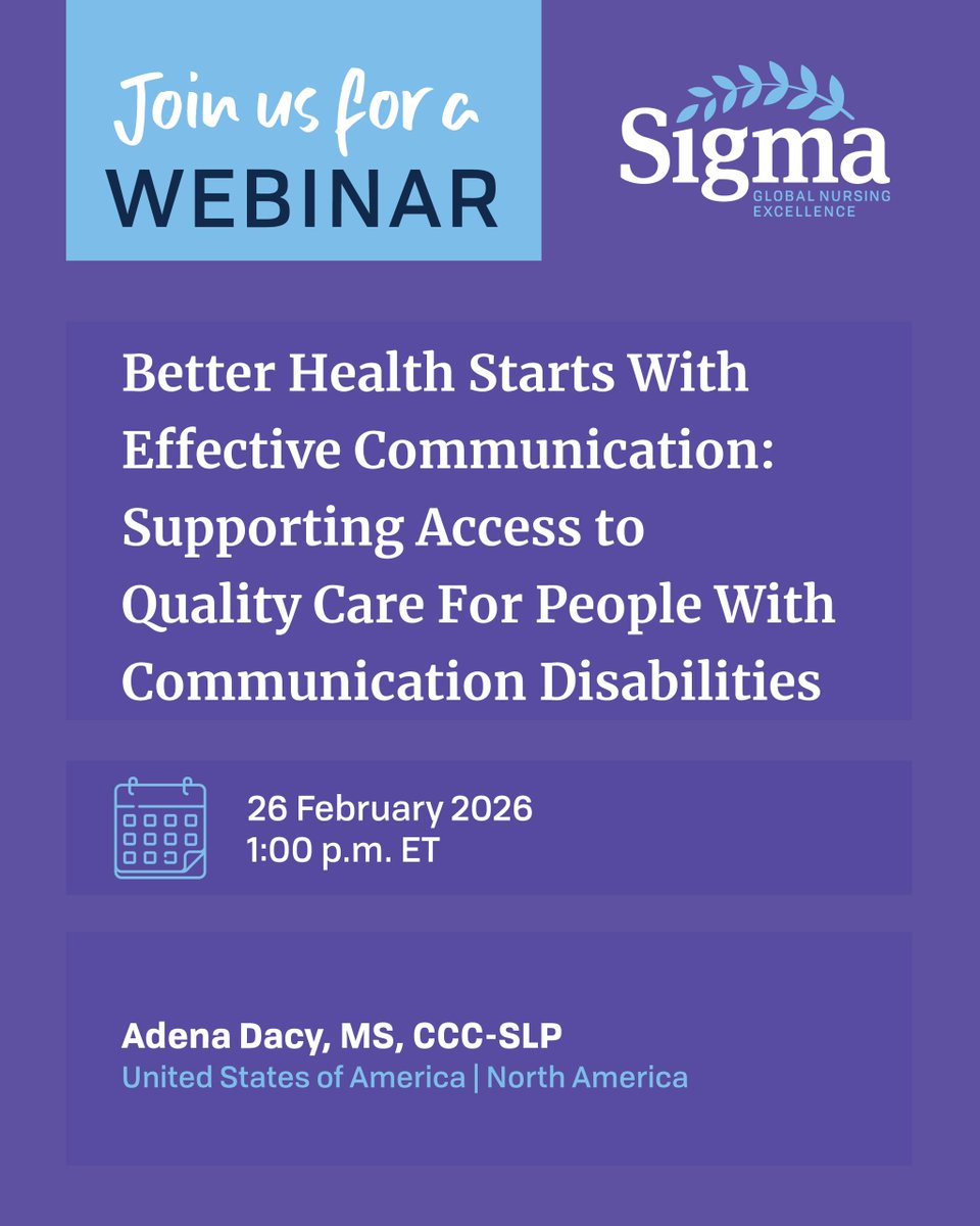 Sigma Nursing tweet media