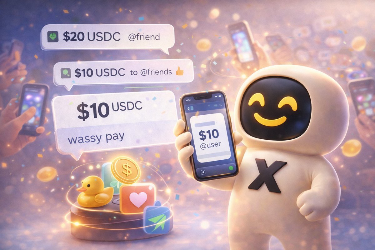 Gwassy

Social decentralized payments on X have never been easier than now. Just tag <a href="/bot_wassy/">Wassy Pay (v2.0)</a> to pay anyone on x.

Built on <a href="/solana/">Solana</a> for the <a href="/Pumpfun/">Pump.fun</a> hackathon.