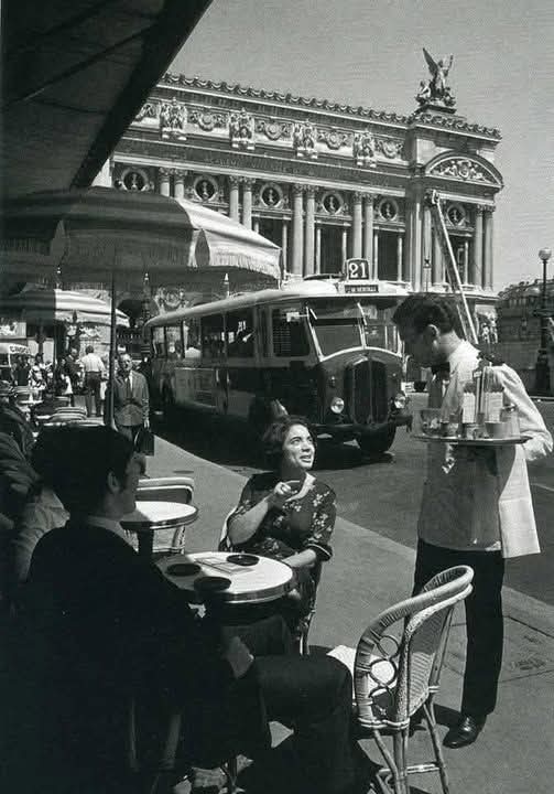 Place de l'Opéra, Paris c. 1960.