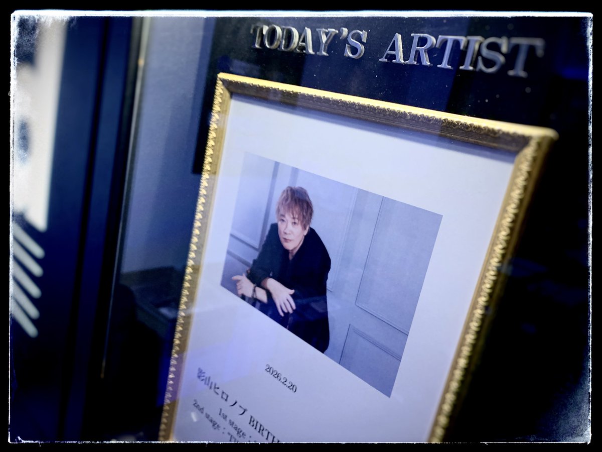 影山ヒロノブ バースデーライブ2023 特典フォトフレーム2点と栞2点　計4点 影山ヒロノブ65歳バースデーライブ、横浜公演が大盛況でグッズ完売