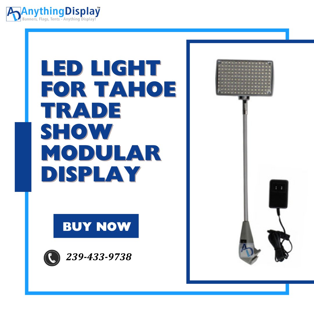 anythingdisplay's tweet image. Light up your Tahoe booth.
Bright LED light for bold visibility.

👉 Order now!
anythingdisplay.com/led-light-wd-t… 

#anythingdisplay #ledlight #tradeshow #boothsetup #displaygear
