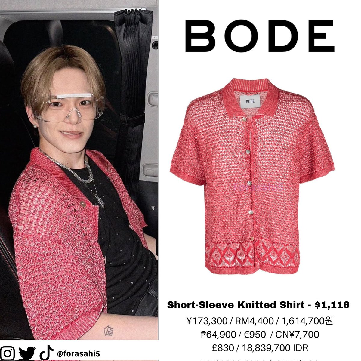 forasahi5's tweet photo. 230820💙 #TREASURE Update for #ASAHI Birthday
트레저 아사히
#ASAHIOUTFIT #ASAHIFASHION #BODE #SAINTJAMES #KPOPFASHION #TREASUREFASHION #KPOP #JAPANIDOLS #YG #ASAHISTUFF #TREASUREOUTFIT #아사히 #트레저 #アサヒ #朝光 #TREASURECLOSET #ASAHICLOSET #KSTARFASHION
@treasuremembers https://t.co/yB9QvIjrpN