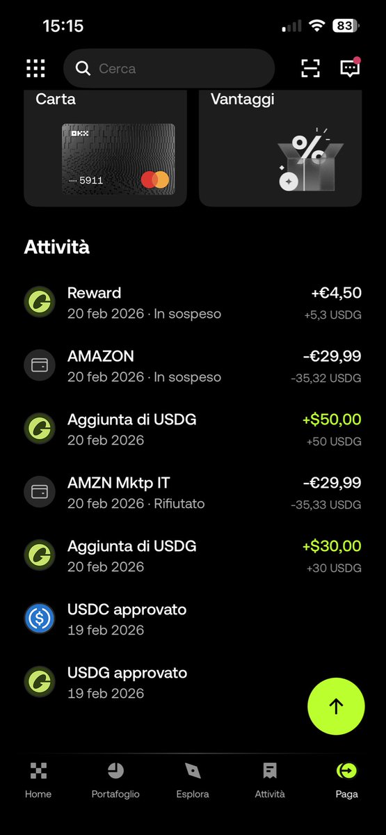 Pep_Sin23's tweet image. Paid on Amazon with Crypto 🙌 #PaidWithCrypto