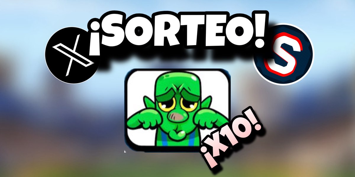 🎁¡¡SORTEOOOOOO!!🎁

x10 EMOTES DEL DUENDE LLORÓN 🥺

REQUISITOS ✅
- Seguirme 👤
- Like y RT 🔁
- (OPCIONAL) Comenten su carta de DUENDE favorita 💚

Además, el próximo MIÉRCOLES habrá otro torneo en TikTok por más emotes!! 🔥