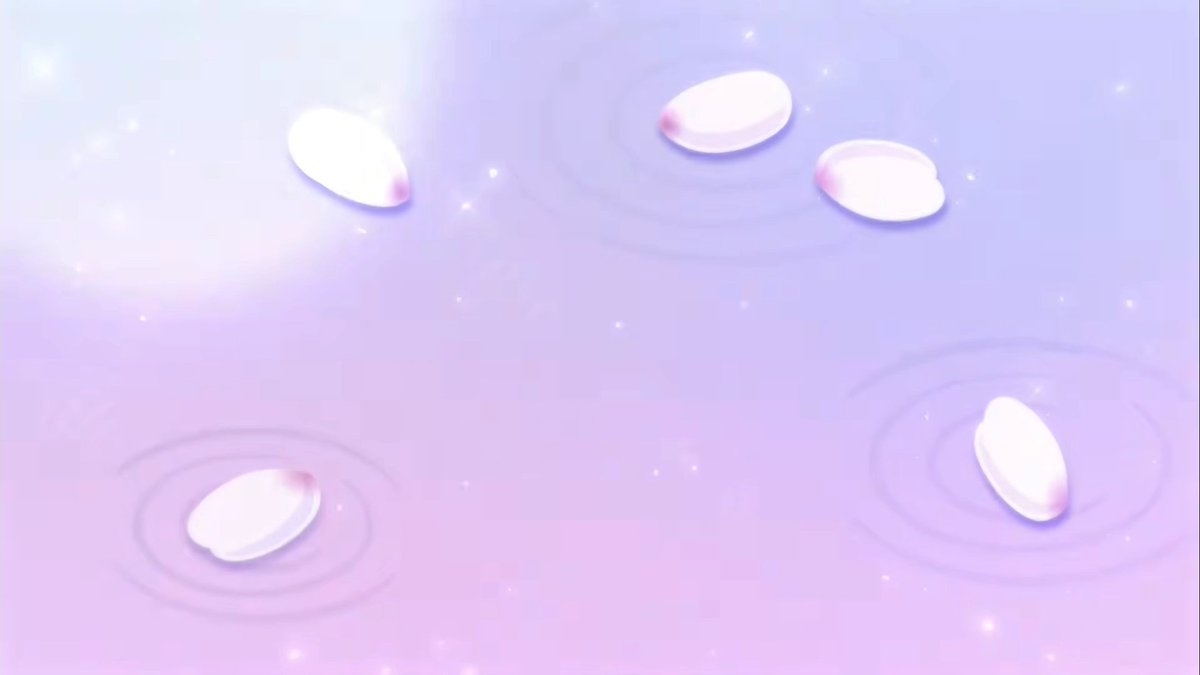 prsk_hi's tweet photo. 絵名バナーの告知映像で散っていた桜の花弁が、今回は同じ水面に浮かんでいるの、紆余曲折を経てシグディスで見た廃校の桜に再び辿り着けたように感じて良いな… https://t.co/dJu63XIaPw