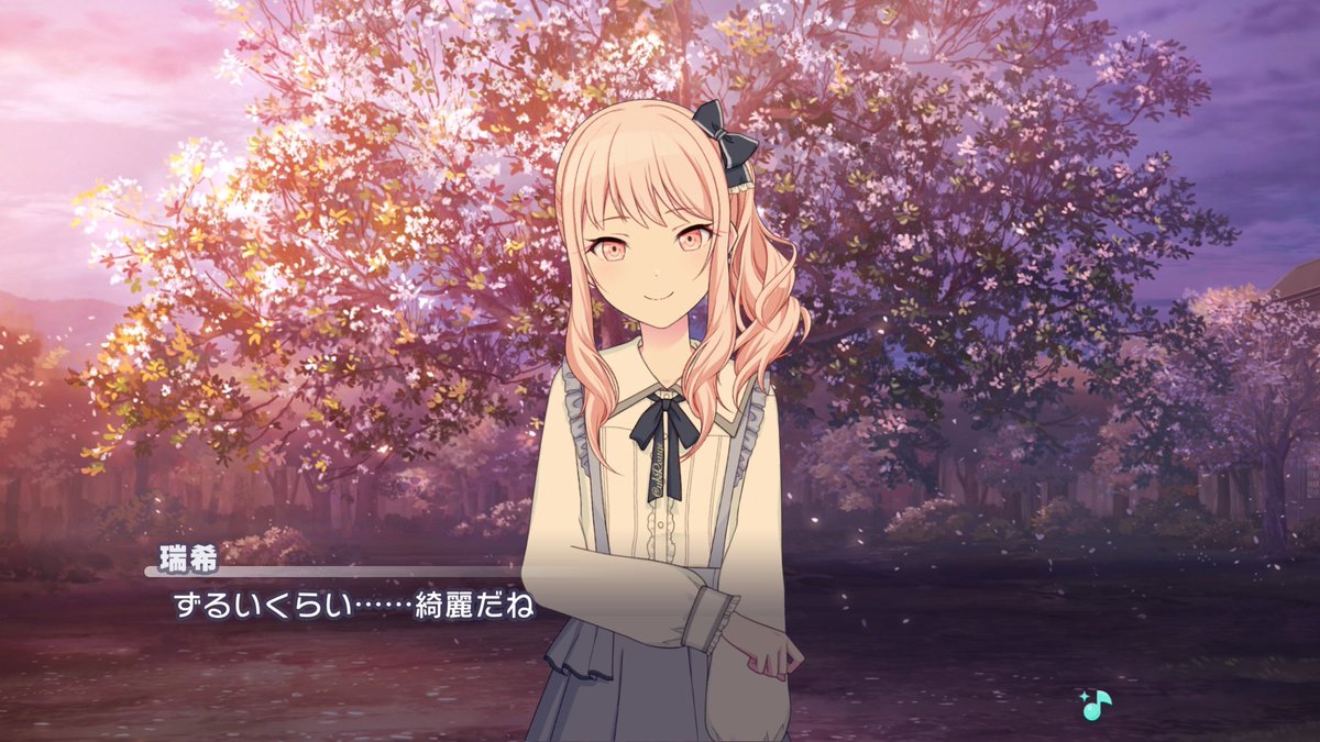 prsk_hi's tweet photo. 絵名バナーの告知映像で散っていた桜の花弁が、今回は同じ水面に浮かんでいるの、紆余曲折を経てシグディスで見た廃校の桜に再び辿り着けたように感じて良いな… https://t.co/dJu63XIaPw