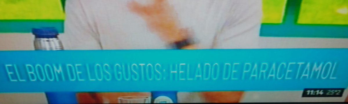 Helado de Paracetamol. 
Total (a)normalidad.
Puf!