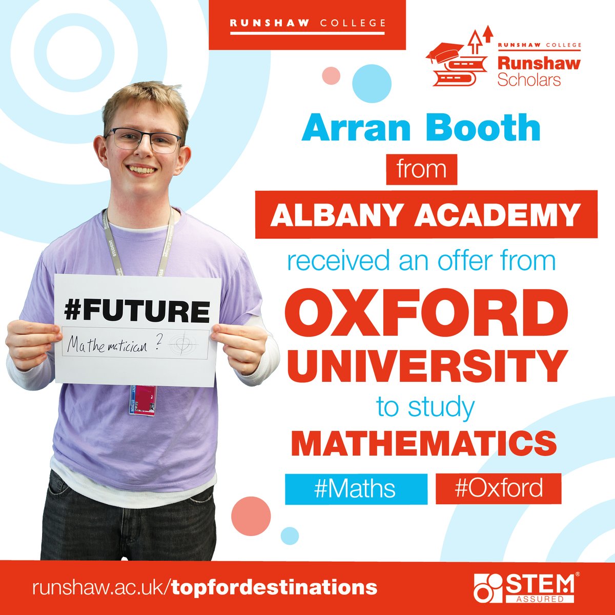 Runshaw College tweet media