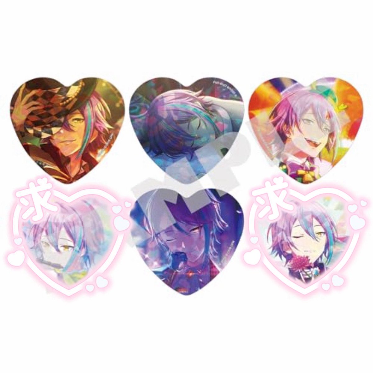 プロセカ 交換 譲渡 H/Art Collection 缶バッジ 神代類 求 スマドリ