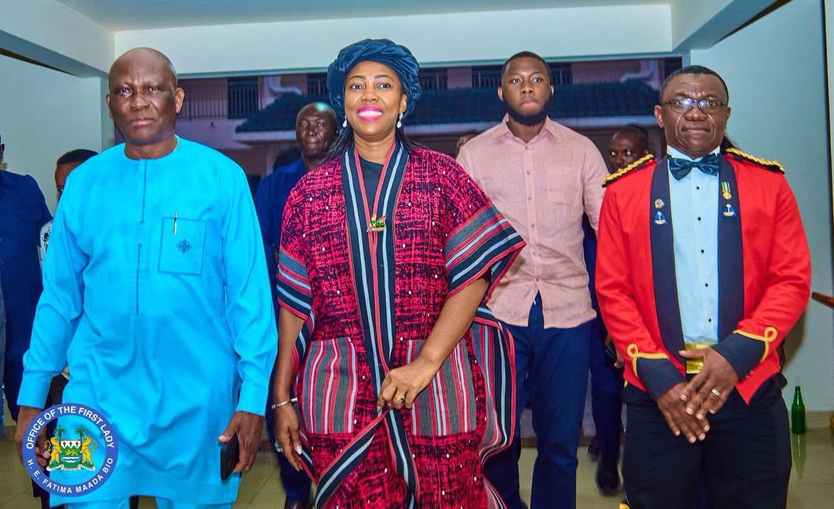 H. E. Fatima Maada Bio tweet media