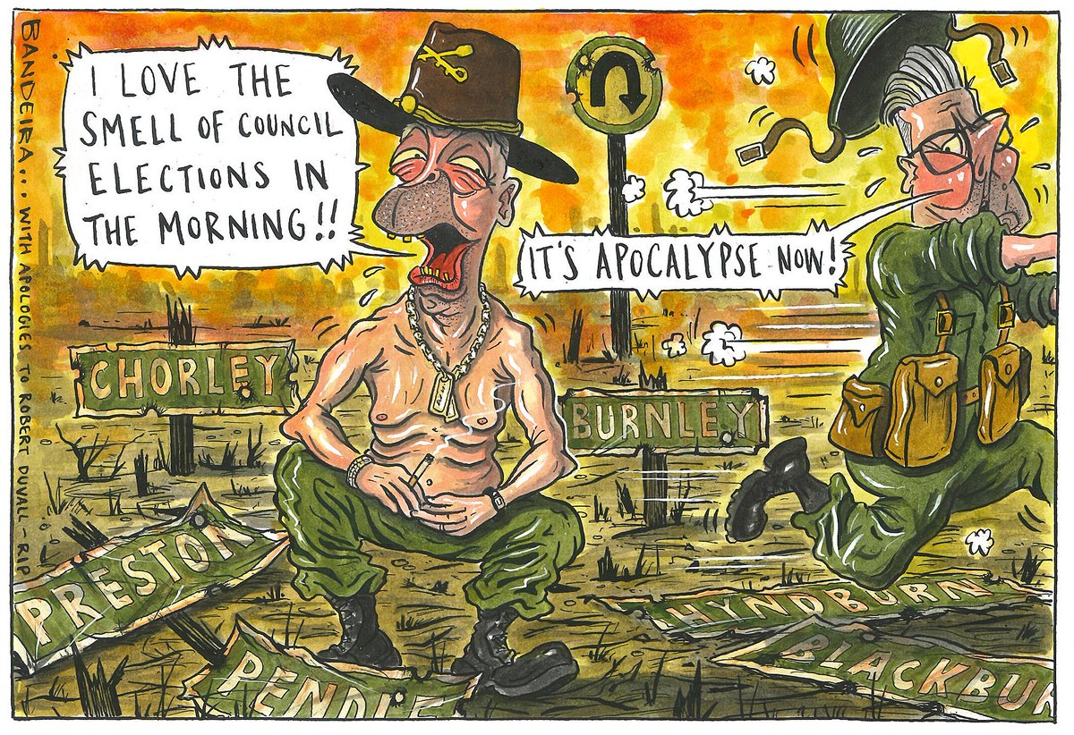 Cartoon4sale's tweet image. Graeme Bandeira @GraemeBandeira A doff of the Stetson towards #RobertDuvall this week as Farage wages electoral war!#NigelFarage #KeirStarmer @NorthernAgenda– political cartoon gallery in London original-political-cartoon.com