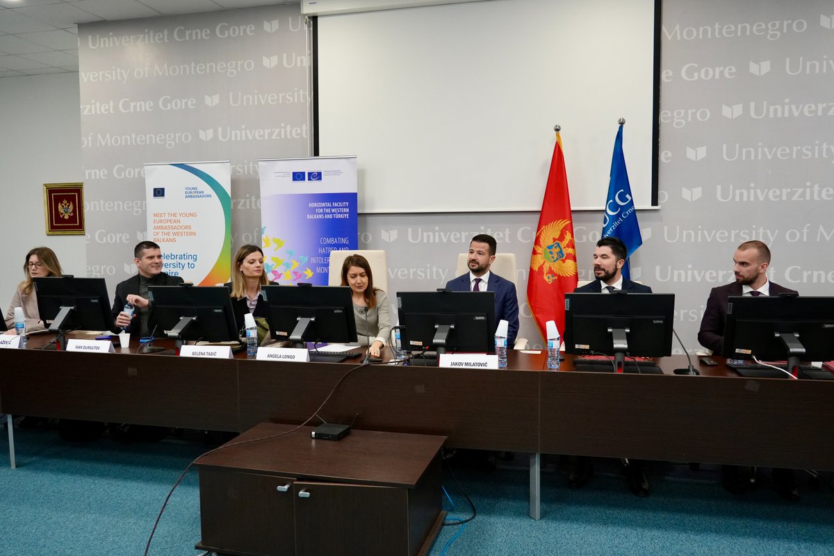 CoE_EU_HF's tweet image. Mladi su ključni za budućnost Crne Gore i važno stvaranje uslova da mladi ostanu u zemlji i kada bude u #EU ➡️gl su poruke sastanka Mladih evropskih ambasadora sa Predsjednikom #CG i članovima Savjeta za inicijative mladih o načinima uključivanja mladih i budućim projektima.