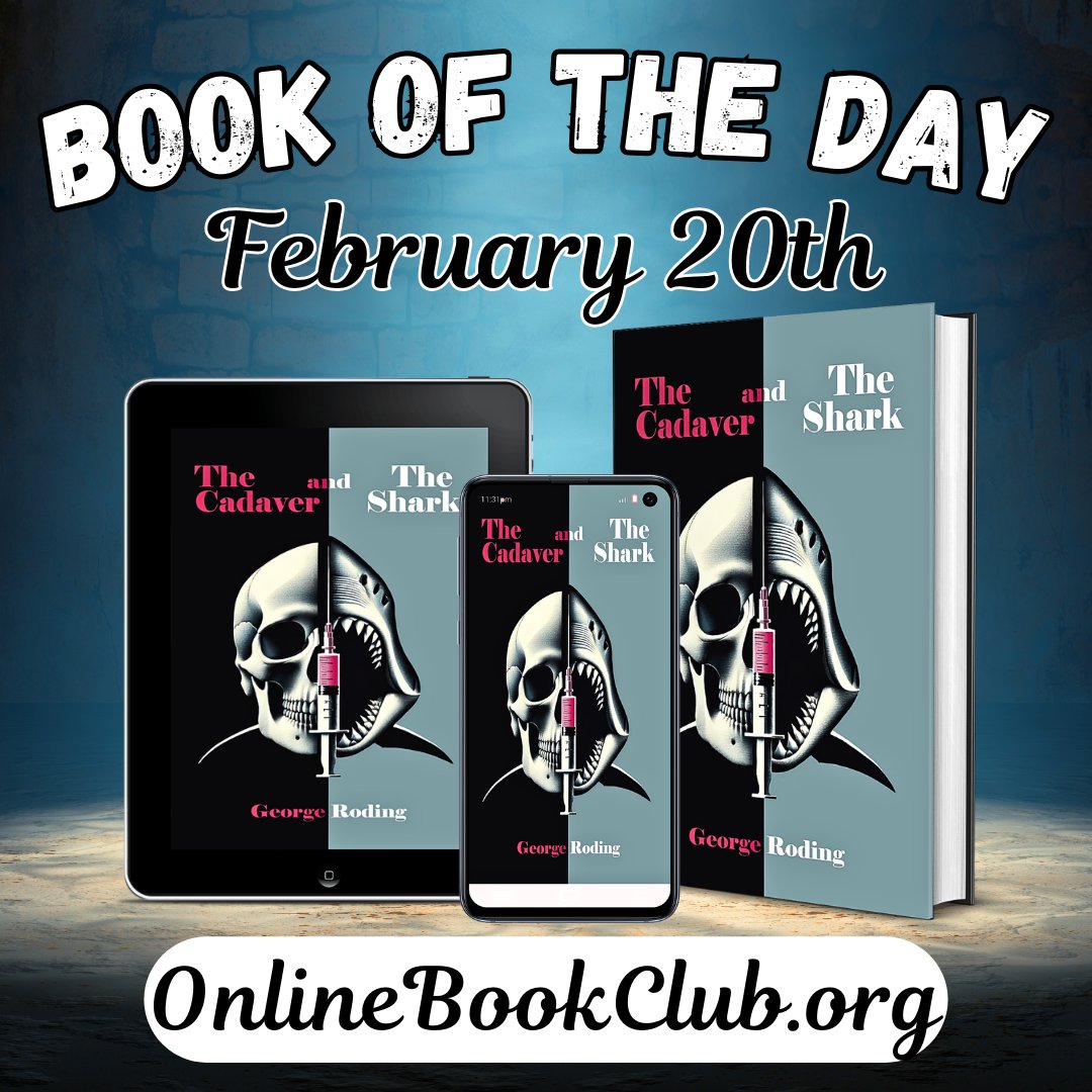 TwBookClub's tweet photo. Book of the Day, February 20th – C/T/M/H, Rated 5 stars 

Temporarily FREE on Kindle, and on KU:
https://t.co/oloG9JwiVd

The Cadaver and The Shark by George Roding

An unknown vaccine. An African conspiracy. Two men who will risk everything to expose the truth. https://t.co/RiNSFrjslW