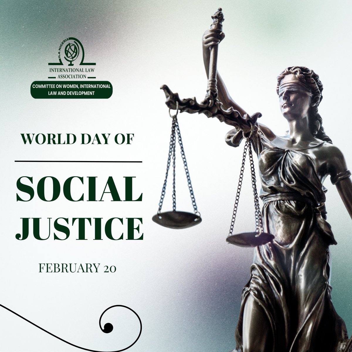 weildcmte_ilang's tweet photo. As the world commemorates #WorldDayofSocialJustice, we join in calling for renewed commitment to social development and social justice.  Advocating for gender-sensitive social justice is at the heart of what we do as a Committee. https://t.co/hhXBHni548