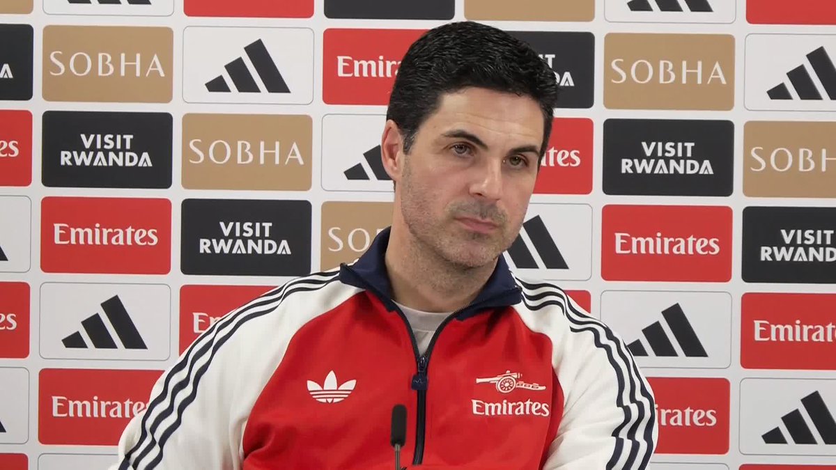 آرتيتا يعلق على مواجهة إيغور تيودور: "صارت معنا سبع مرات هذا الموسم!". آرتيتا تعليقًا على مواجهة المدير الفني الجديد لتوتنهام، إيغور تيودور هذا الأسبوع: "أعتقد أن هذا حدث معنا سبع مرات هذا الموسم، لذا بدأنا نعتاد على الأمر!" 