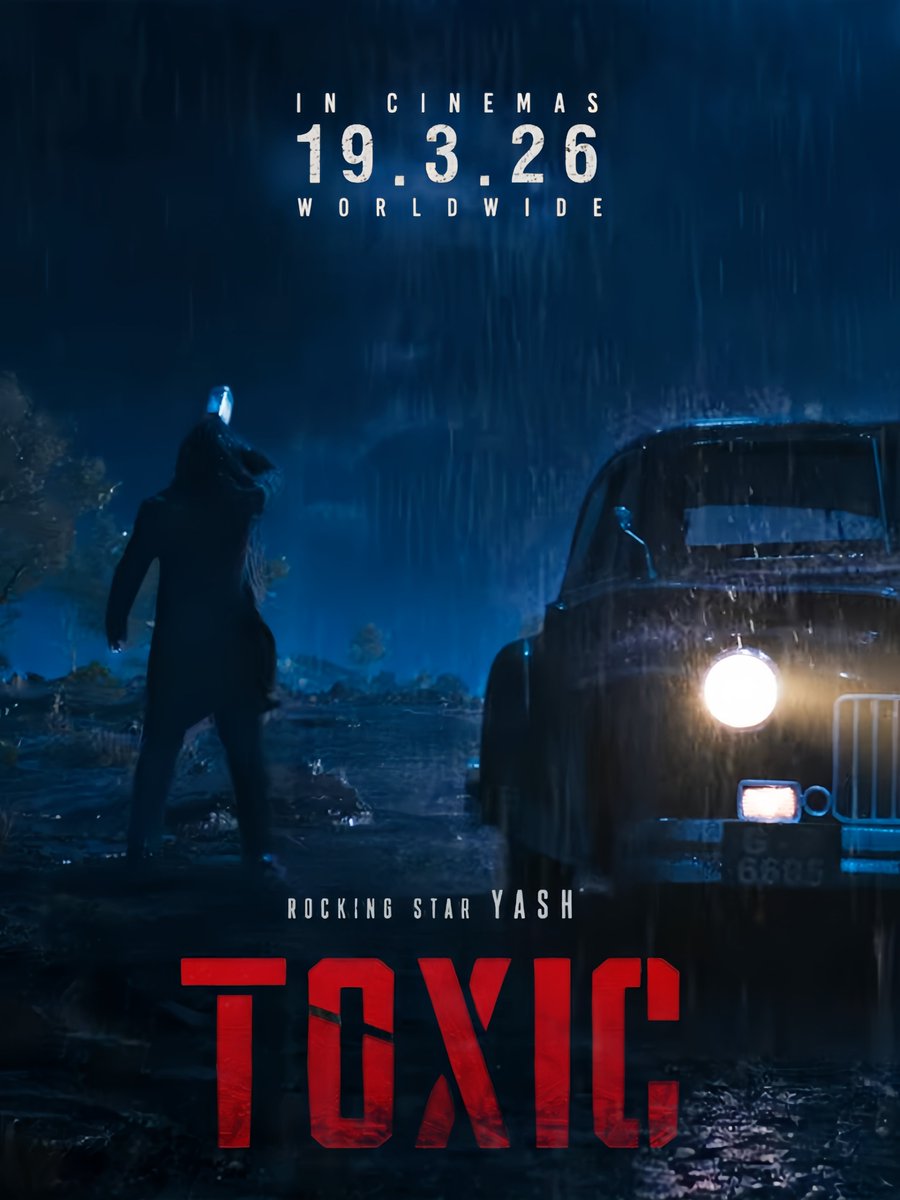 This rain doesn’t wash away sins… it unleashes TOXIC ☢️🔥

In Cinemas March 19th 2026 🎯

#ToxicTheMovie #ToxicOnMARCH19th #Yash