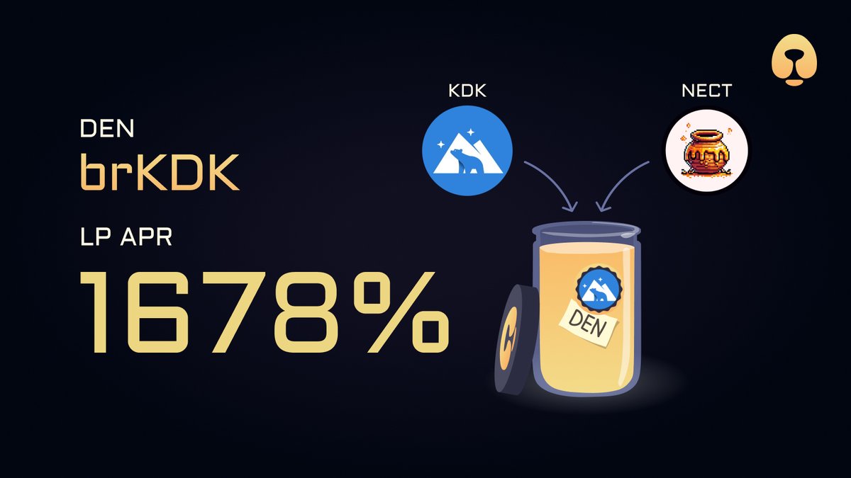 If you aren't optimizing your $KDK, are you even a Bera?
💰 Current APR: 1678%

Maximize your capital efficiency and feed the @kodiakfi Den. Don't just hold it, grow it.

Stop fading the best arb on chain and deposit your $KDK now.