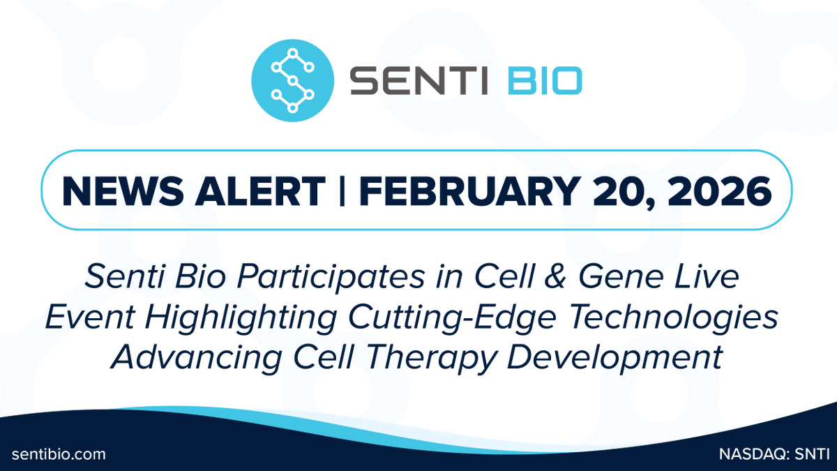 Senti Biosciences tweet media