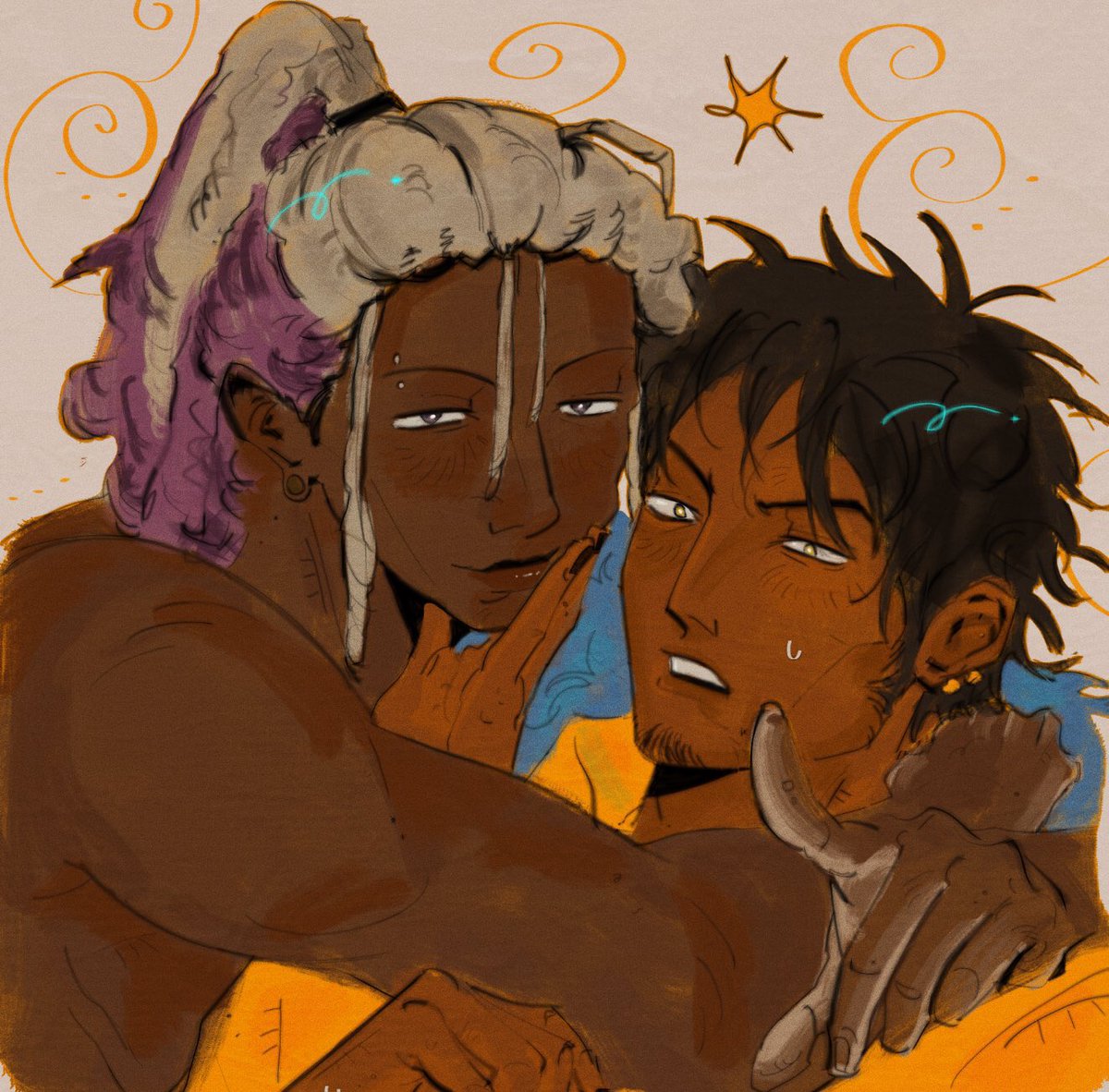 I don’t post ab law enough but I just got this comm back ohhh my days

🎨 ; @ kidlawz