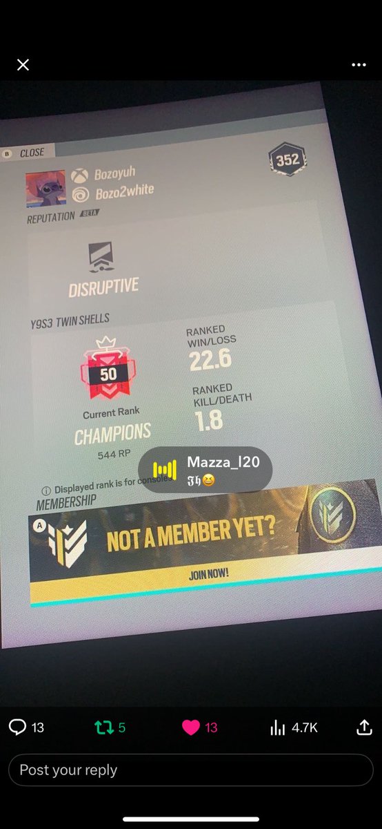 starboybozo's tweet photo. ⚠️ Boosting accounts ⚠️

🎮 PlayStation and Xbox 🎮

✅ Fast cheap and reliable ✅

🚀 W/L and K/D boost 🚀

📨 Come dm me 📨

💰PayPal only 💰

❤️ Rts and vouches appreciated 😘 https://t.co/p5i9V6NpLp