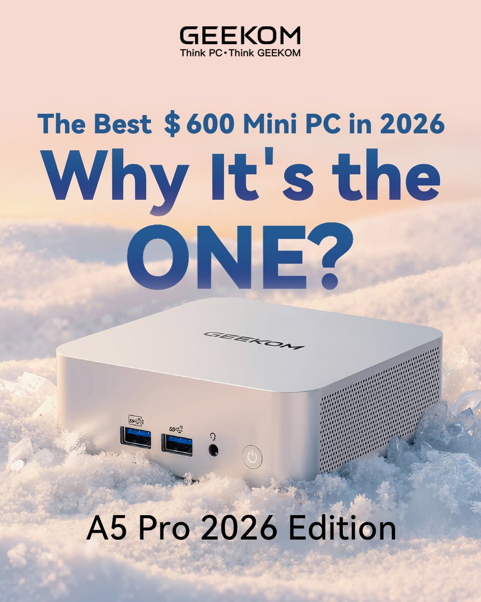 GEEKOM PC tweet media