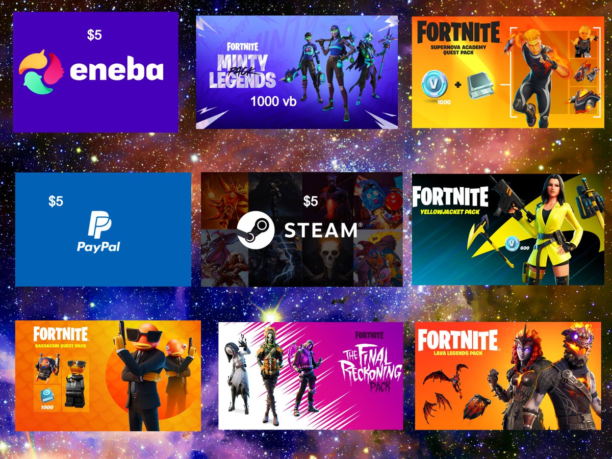 🔥 PRIZE OF CHOICE 🔥

Follow me <a href="/Yt_A1pHA_n1/">Elite_Alpha_Male</a> &amp; <a href="/Philippdome/">Philippdome</a> w/ notifications 🔔 
Repost ♻️ &amp; Comment what prize you want ✍️

Ends in 48 hours⏰ 

Good Luck 💯
#Fortnite