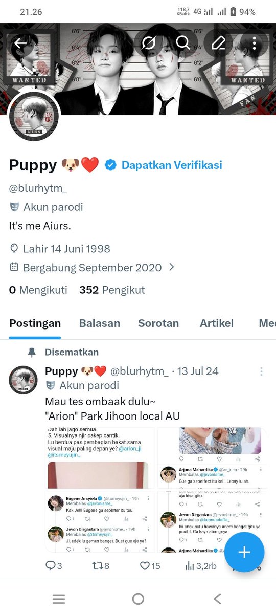 Akunku kena suspend kah? Aman ga ini moots?