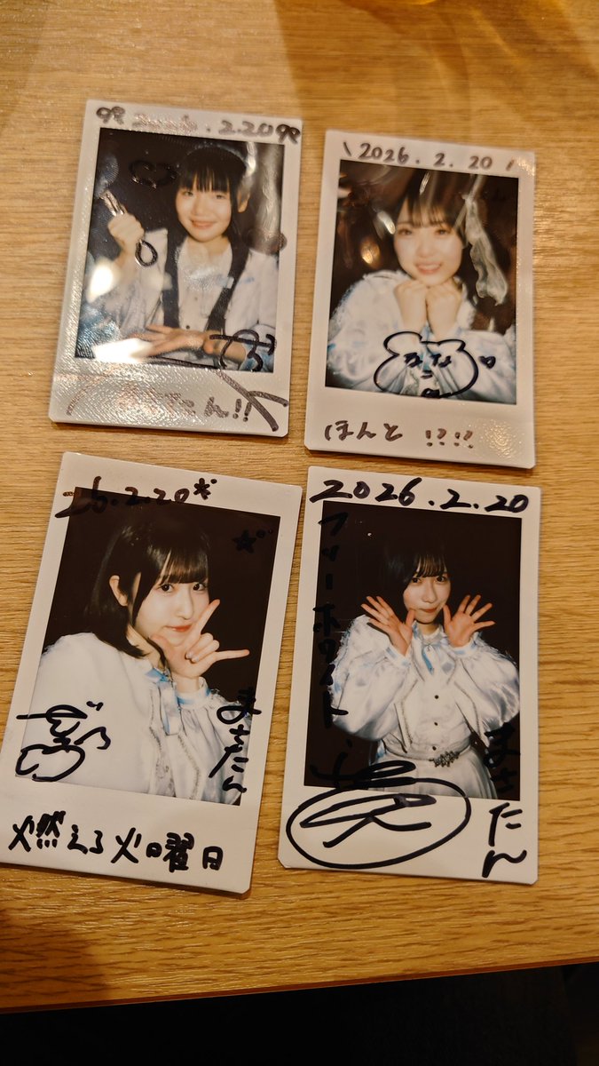 急遽参戦したFREE WHITEですが楽しかったです ラーメンチェキで世話に