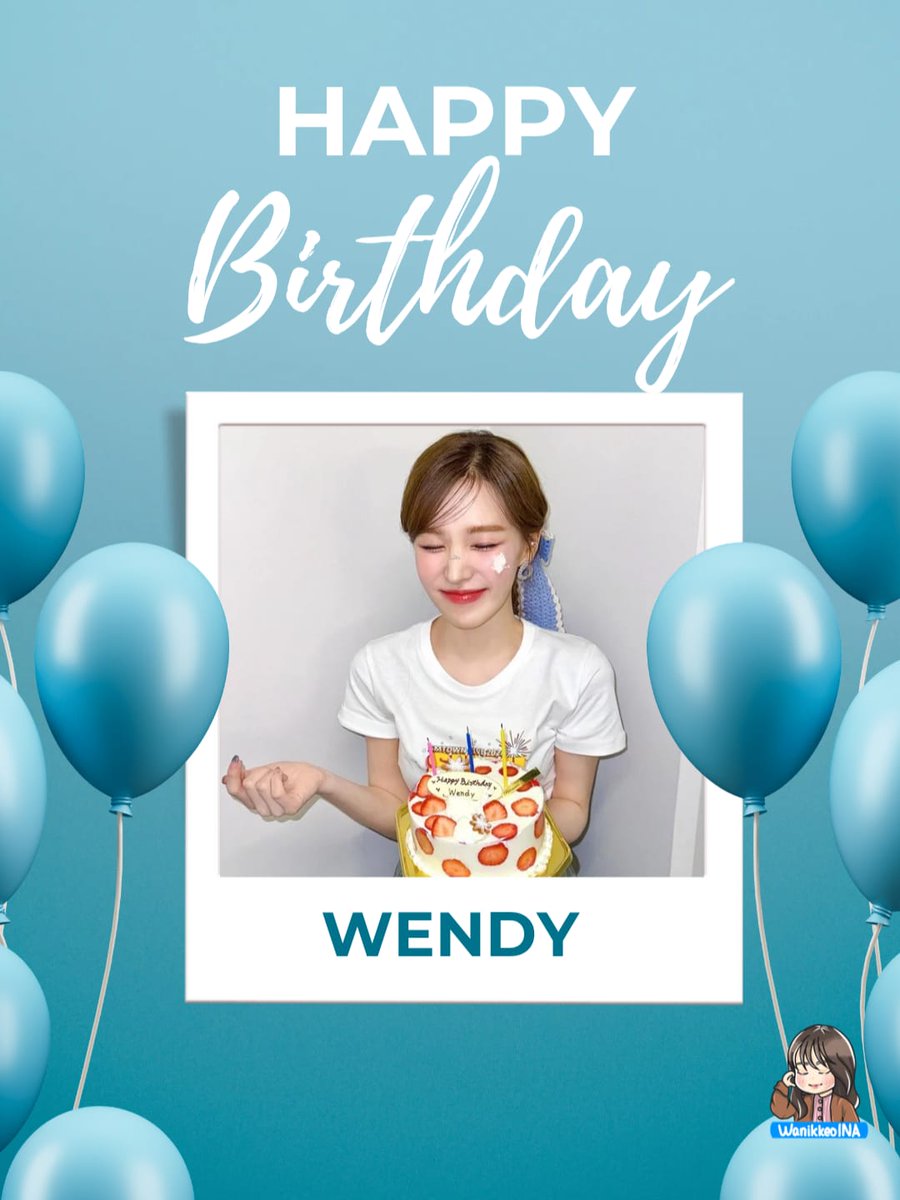 Happy Birthday Queen <a href="/WENDY_offcl/">WENDY</a> 👸🩵
#Chapter32WithWendy 
#웬디와세상을파랗게